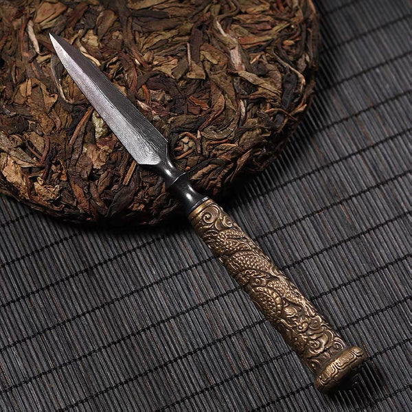 Handmade Tea Knife For Tea Cake, Pu 'er Tea Knife, Longquan Sword