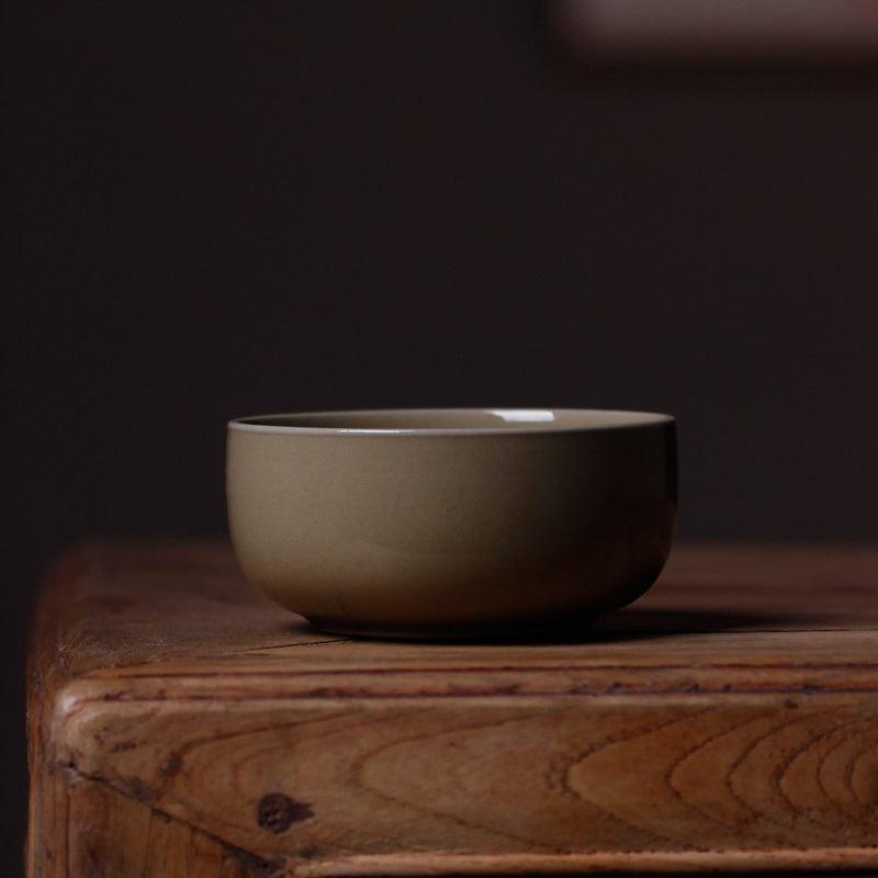 Japanese Style Tea Cup, Handmade Tea Cup, Fish Cup Longquan Celadon