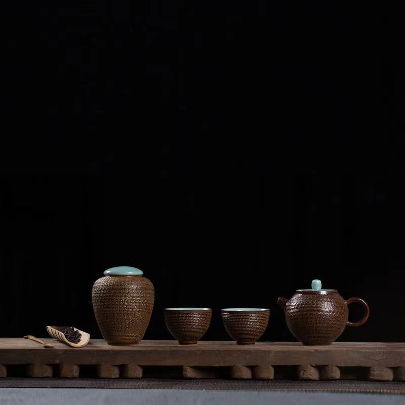 Longquan Celadon Bamboo Sample Tea Cup – sheamenceramic