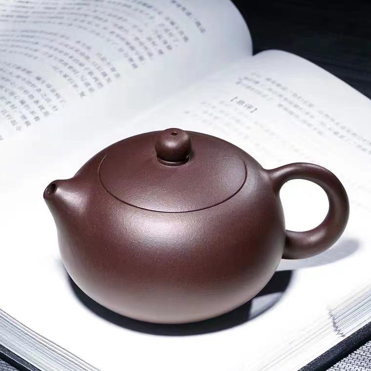 Chinese Teapot, Yixing Purple Clay Teapot, Pure Handmade Teapot, Zini Xishi Style